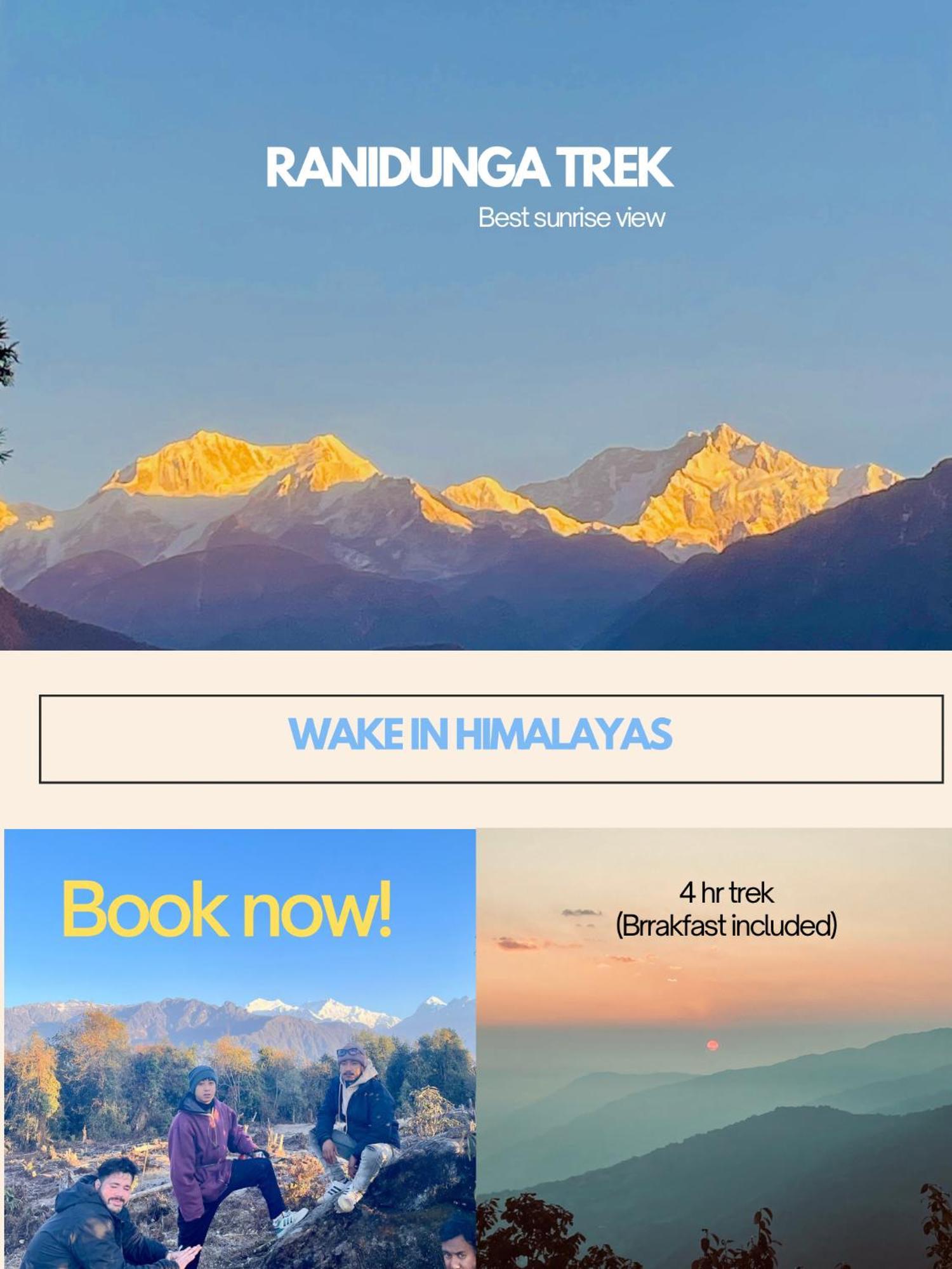 Wake In Himalayas Hostel Pelling Exterior foto